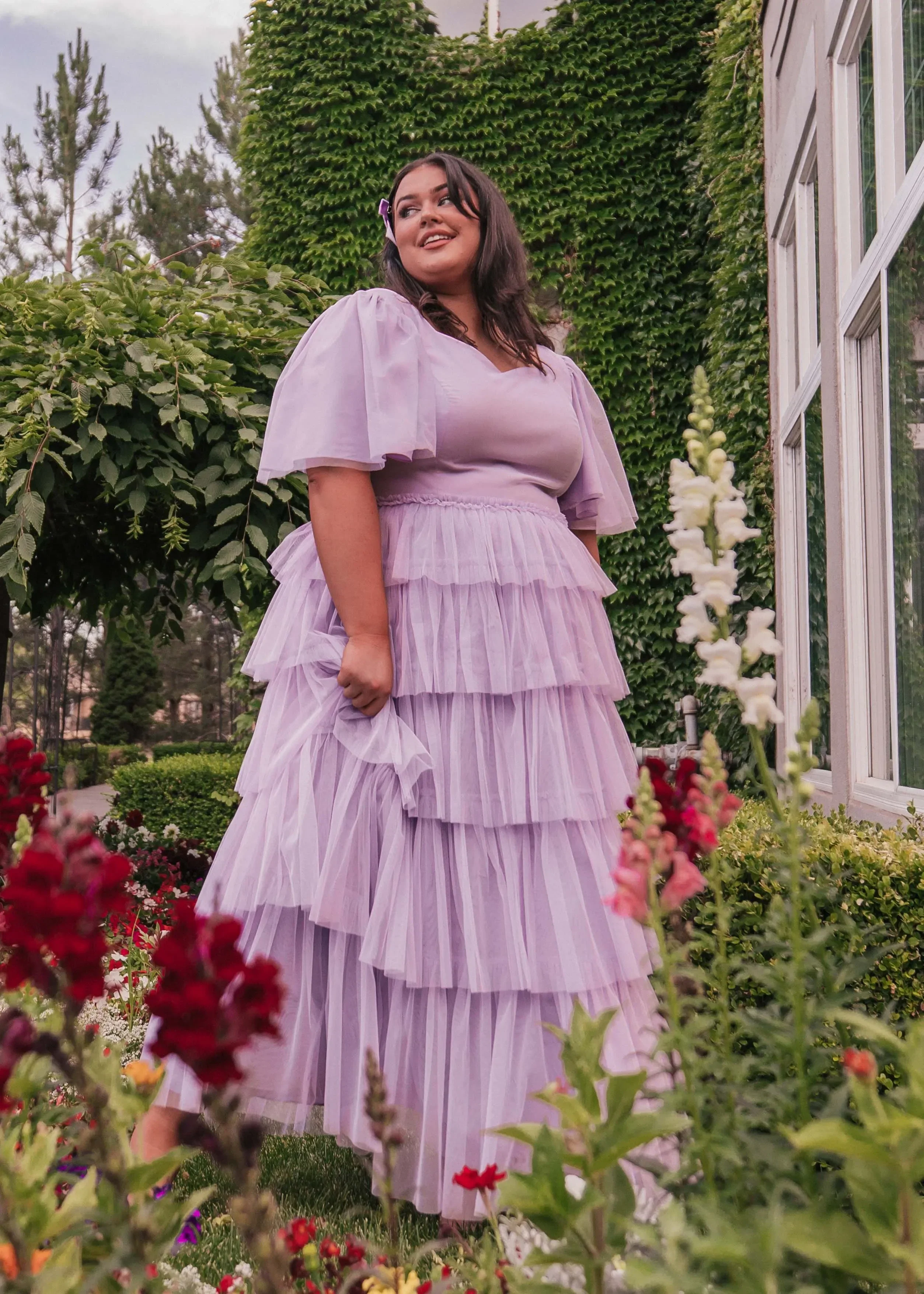 Allegro Dress Lavender - Image 3