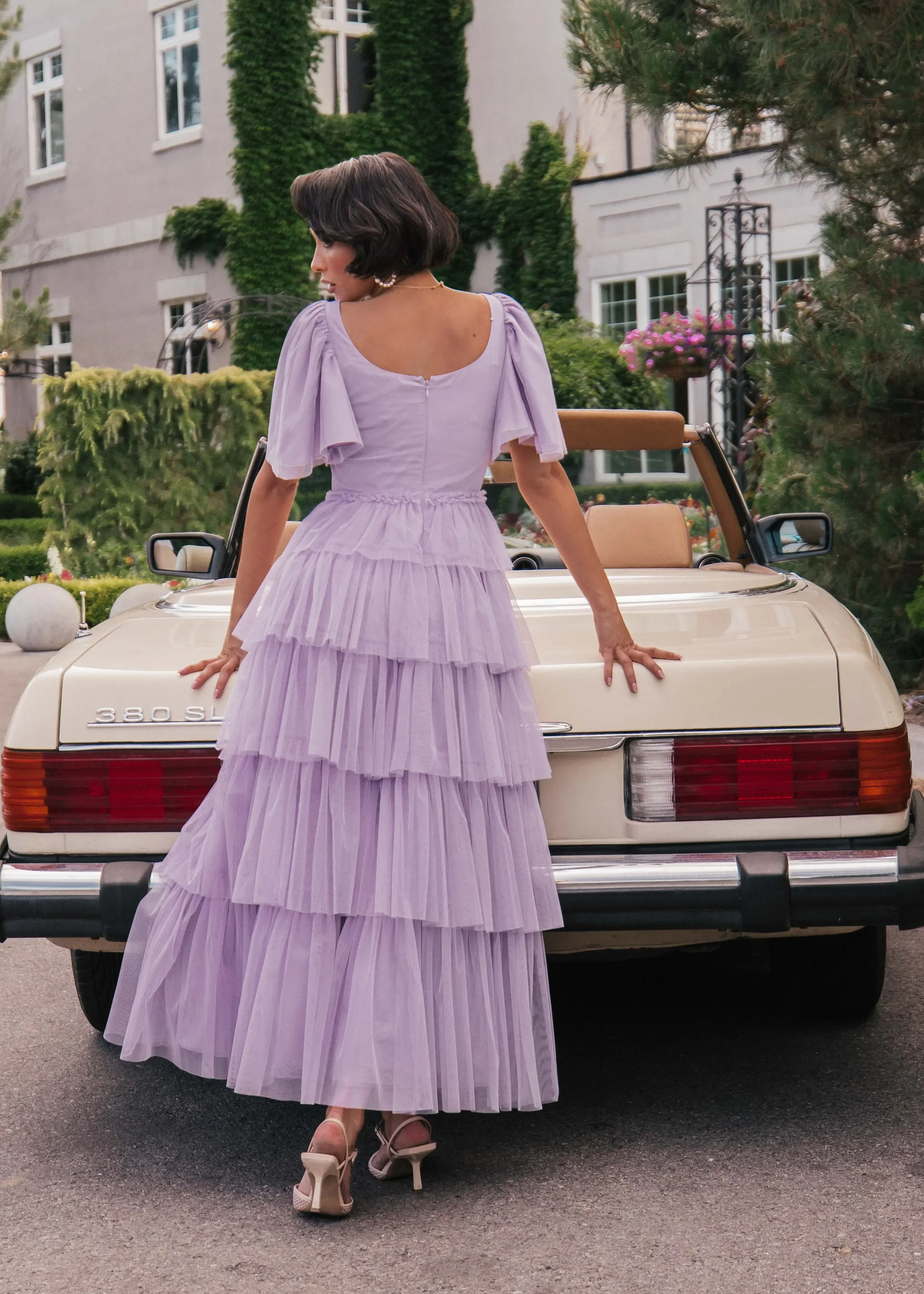 Allegro Dress Lavender - Image 5