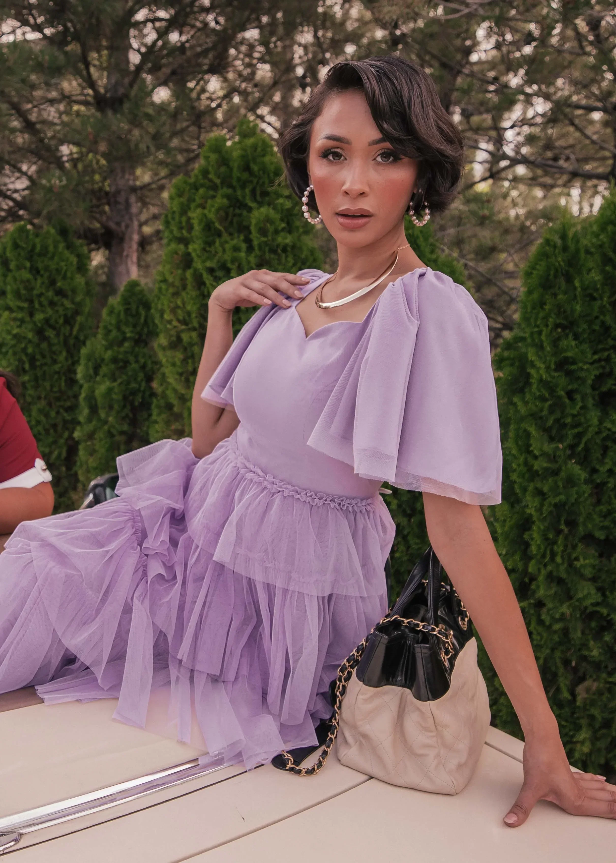 Allegro Dress Lavender - Image 6