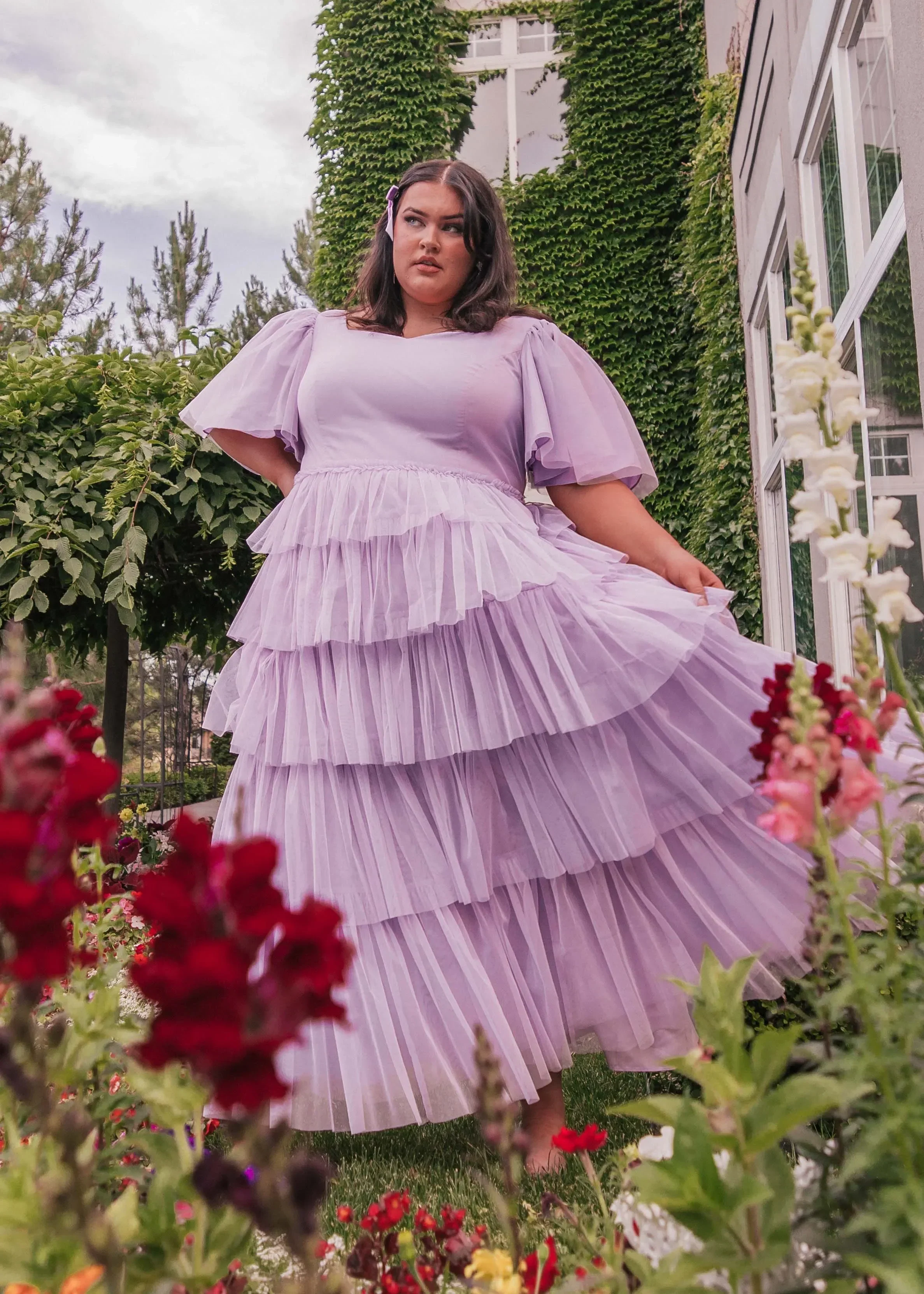 Allegro Dress Lavender - Image 7