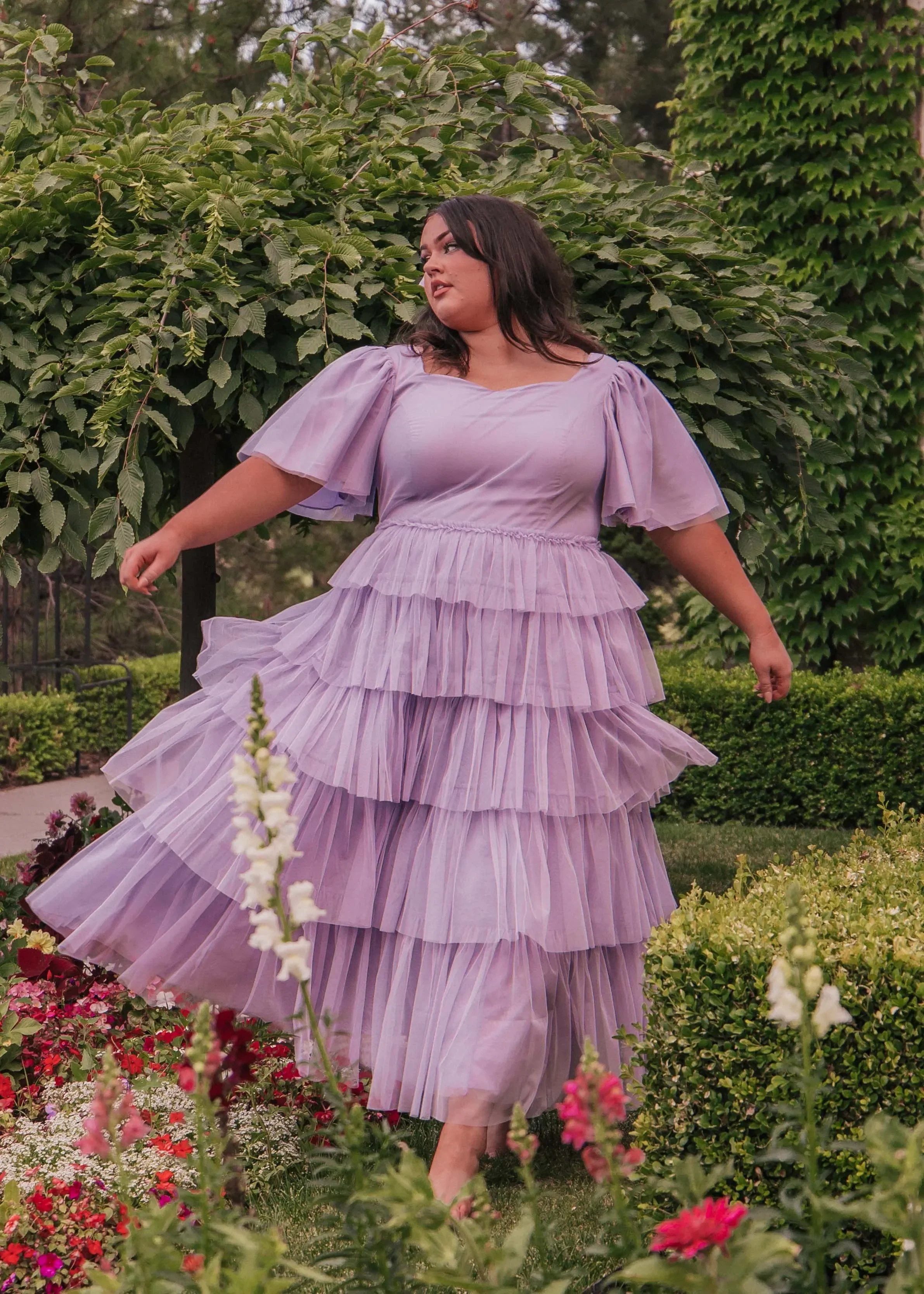 Allegro Dress Lavender - Image 8