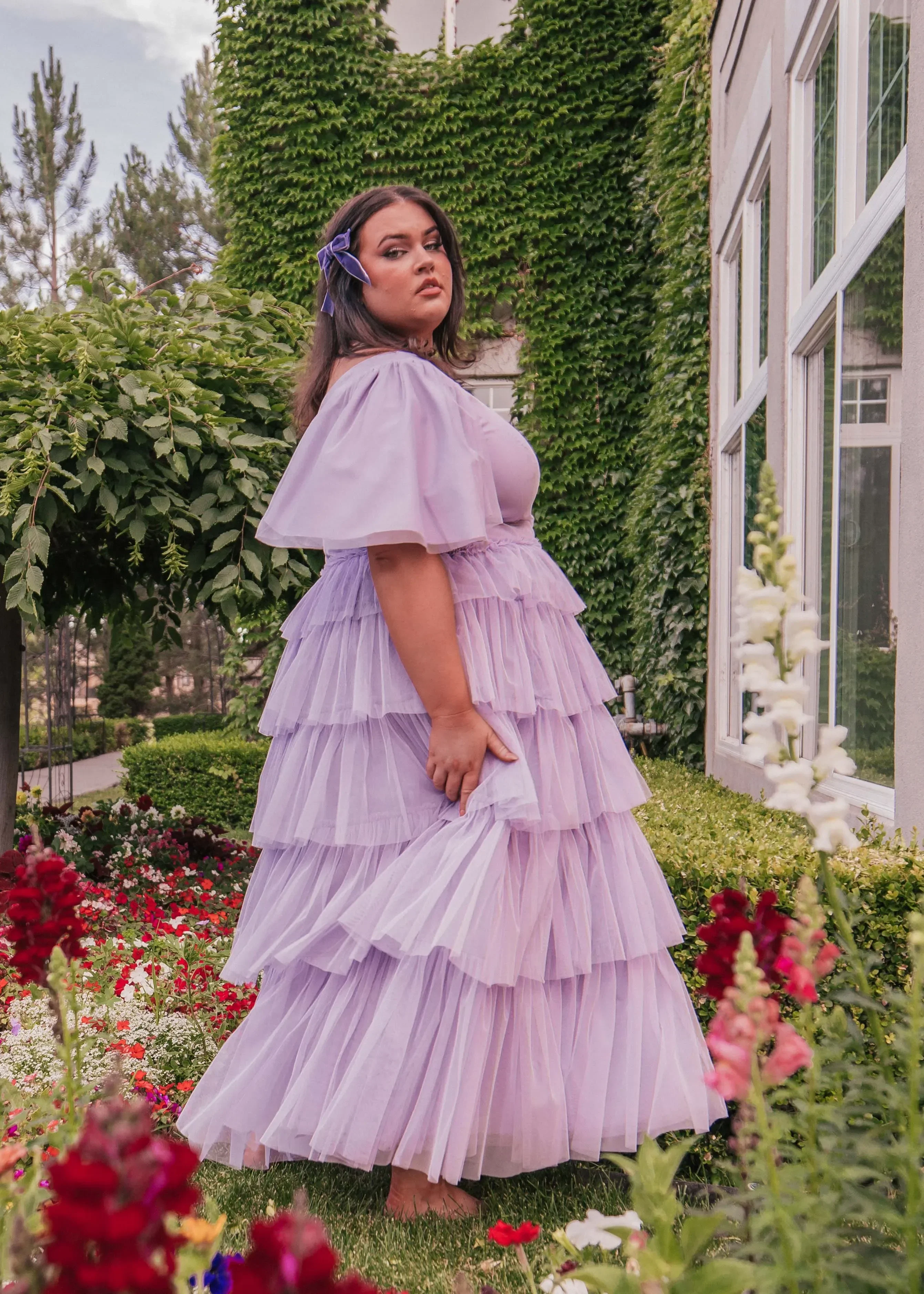 Allegro Dress Lavender - Image 9