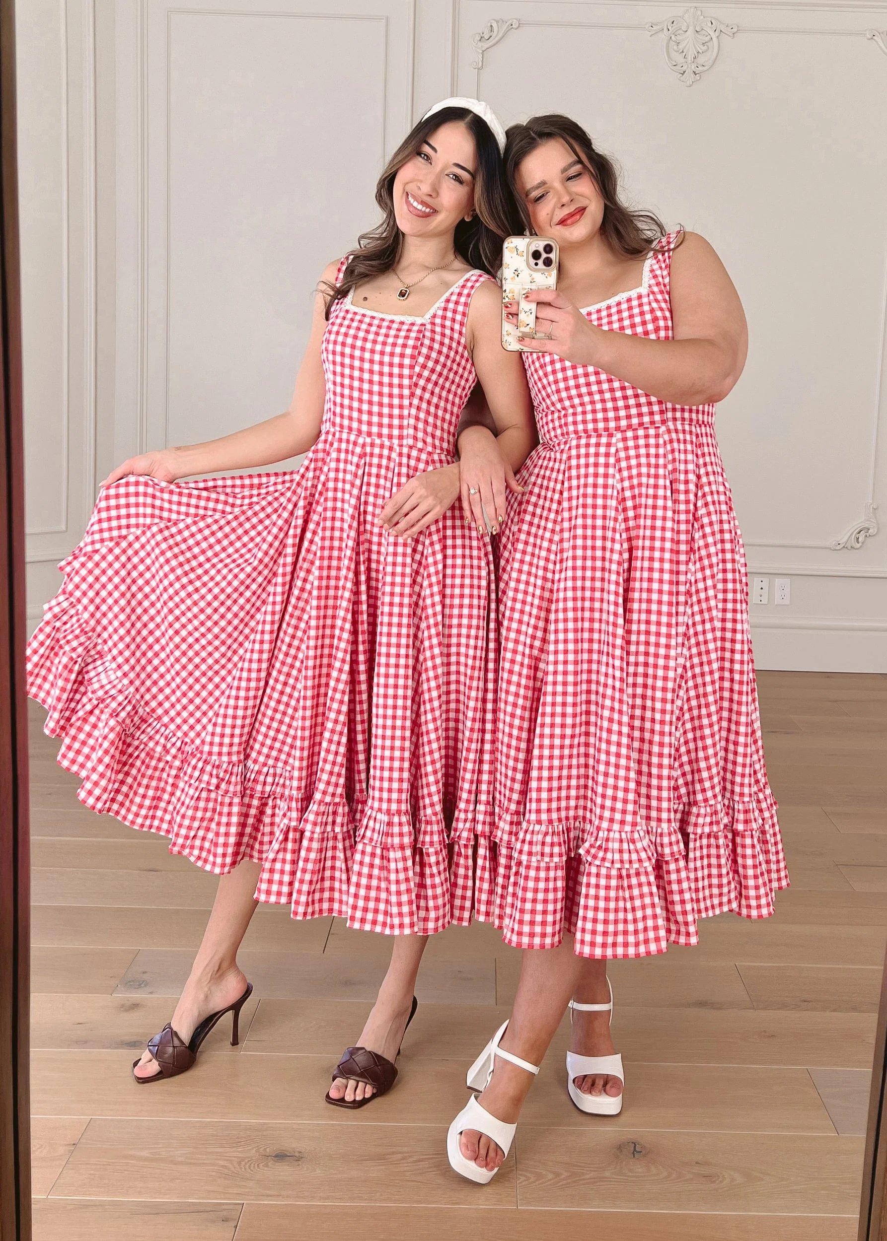Daze Dress Red Gingham - Image 14